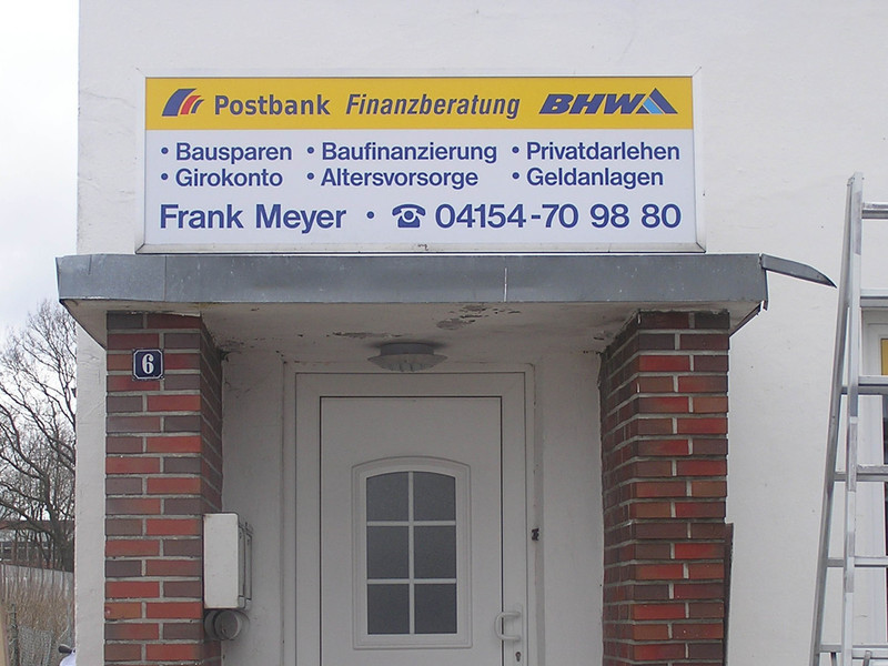 Big bhw postbank busch leuchtkasten 4